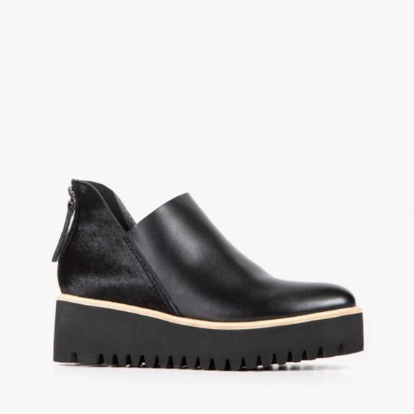 ALL BLACK Flatform Tread Shootie - Picture 1 of 5